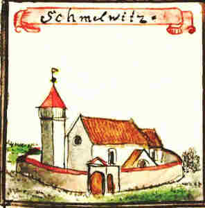 Schmelwitz - Kościół, widok ogólny